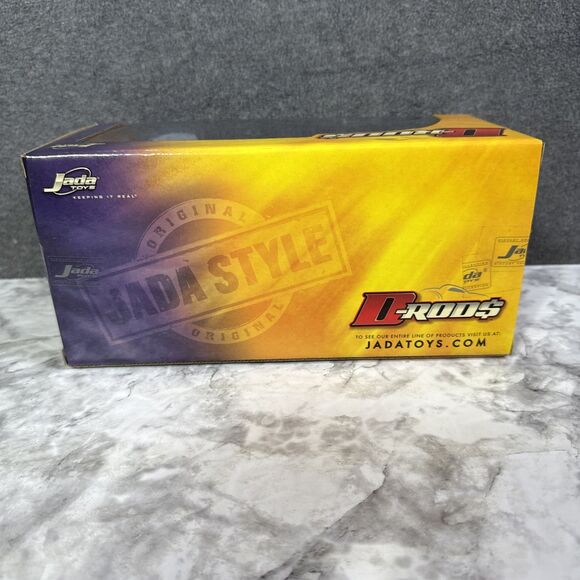 Jada D Rods 1:24 Scale Diecast Car 1947 Ford Coe Black Sliding Bed Truck - Picture 5 of 7